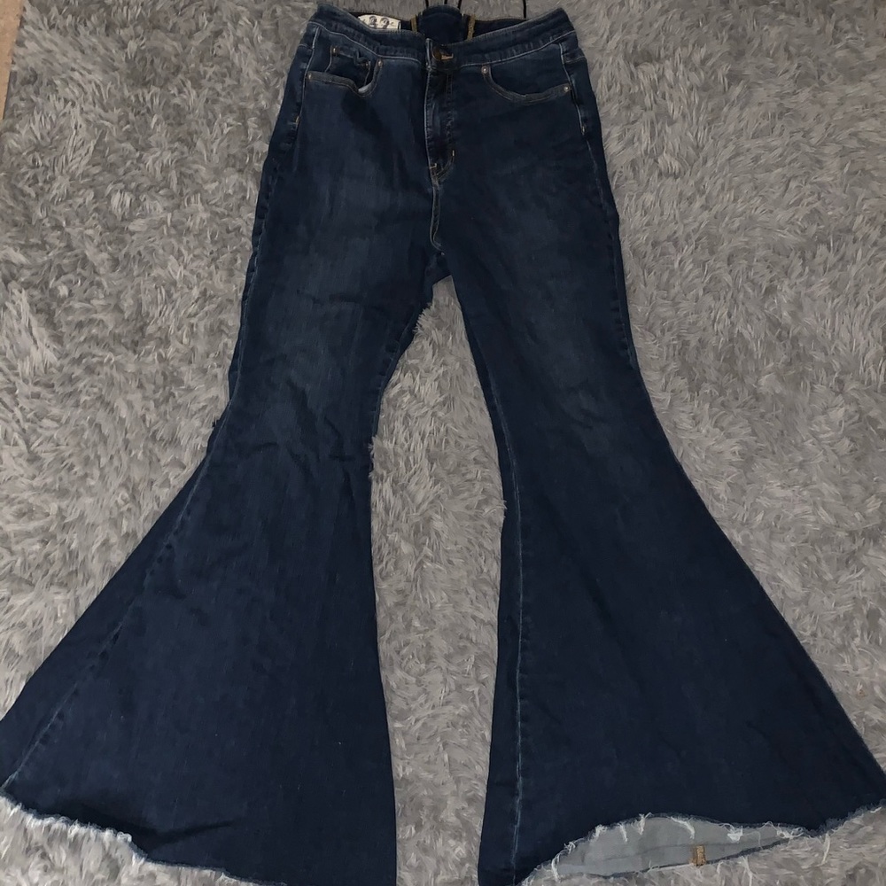 Free People Curvy Bell Bottom Jeans